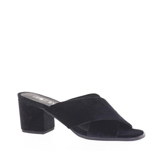 Sold Sana Tilda Mule in Black Velvet Size 37 - Picture 3 of 10